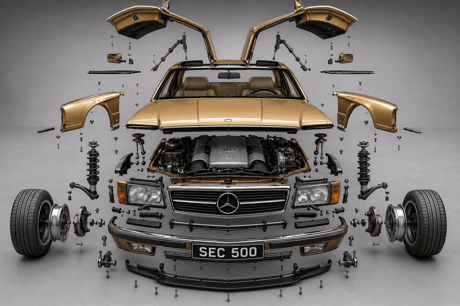 SGS SEC 500 Neuinterpretation (Rendering)